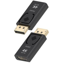 Adaptador hdmi 4k aisens a125-0908/ displayport macho - hdmi hembra