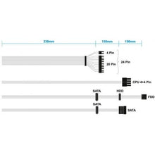 Fuente de alimentación tfx aisens aspc-500tfx-seo/ 500w/ ventilador 8cm