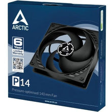 Ventilador arctic p14/ 14cm/ negro