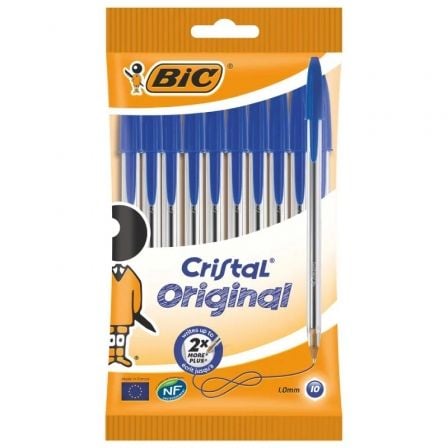 Bolígrafos De Tinta De Aceite Bic Cristal Original