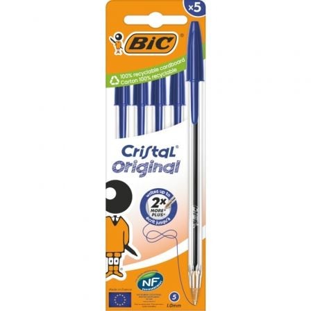 Bolígrafo De Tinta De Aceite Bic Cristal Original