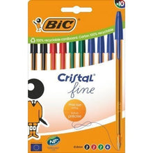 Bolígrafos De Tinta De Aceite Bic Cristal Fine
