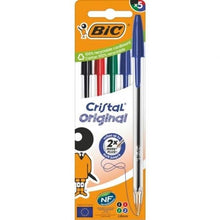 Bolígrafos De Tinta De Aceite Bic Cristal Original