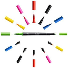 Rotuladores punta fina bic intensity dual tip 989694/ colores surtidos