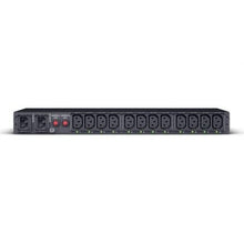 Unidad de distribución para alimentación cyberpower pdu44004/ 10-12a/ 12x iec c13/ formato rack 1u
