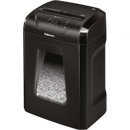 Destructora fellowes 12c/ corte en partículas de 4 x 40mm/ negra