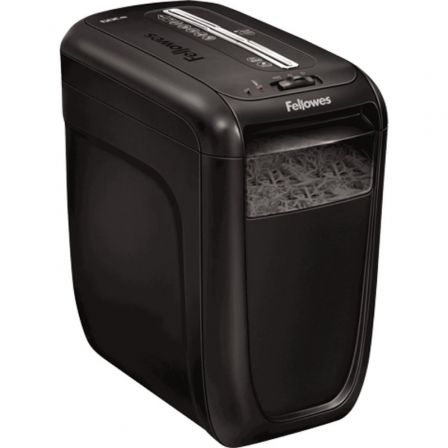 Destructora fellowes 60cs/ corte en partículas de 4 x 40mm/ negra
