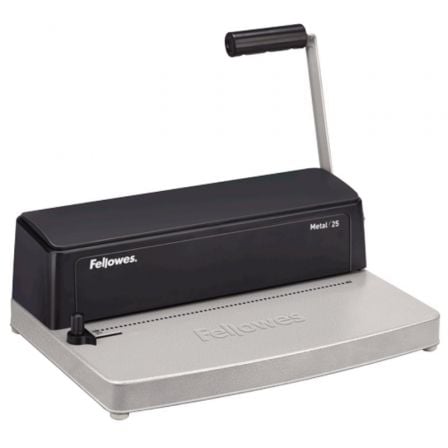 Encuadernadora fellowes metal 25/ grafito