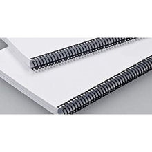 Espirales metálicas fellowes 5110401/ hasta 80 a4/ 100 unidades/ negras