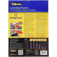 Fundas para plastificar fellowes 5307407/ a4/ 125 micras/ 100 unidades
