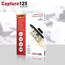 Fundas para plastificar fellowes 5307407/ a4/ 125 micras/ 100 unidades