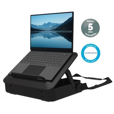 Maletín con elevador fellowes breyta para portátiles hasta 14