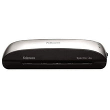 Plastificadora fellowes spectra a4/ hasta a4 y 125 micras/ negra y gris
