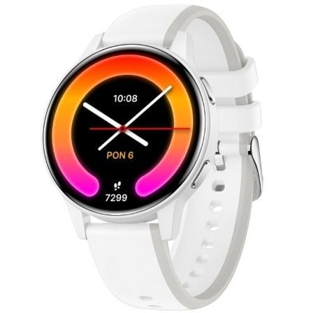 Forever smartwatch igo watch 4 jw-600 notificaciones/ frecuencia cardiaca/ blanco
