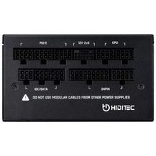 Fuente de alimentación hiditec gdx850 v3/ 850w/ ventilador 14cm/ atx 3.1/ pcie 5.1/ 80 plus gold