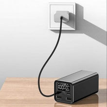 Batería externa/powerbank leotec powerbank 20000mah pd/ 65w/ compatible con portátiles