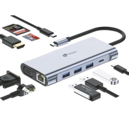 Docking Usb Tipo-C Leotec