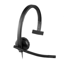 Auricular logitech h570e/ con micrófono/ usb/ negro