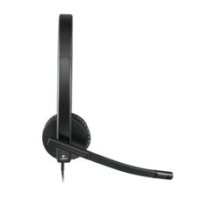 Auricular logitech h570e/ con micrófono/ usb/ negro