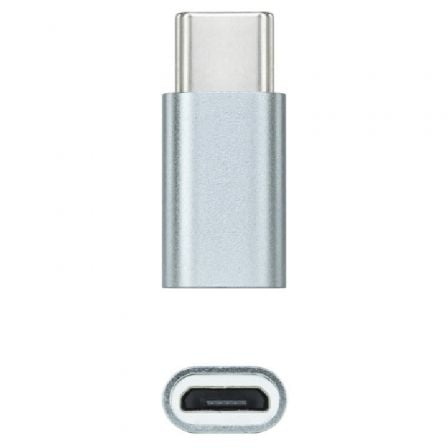 Adaptador nanocable 10.02.0011/ usb tipo-c macho - microusb hembra