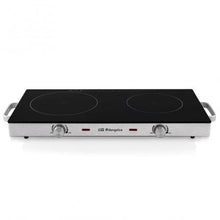 Vitrocerámica orbegozo pce6000/ 2 placas 170 y 205mm/ 1000w - 1800w