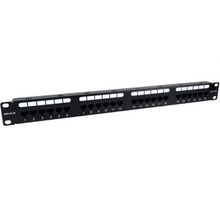 Patch panel phasak pu 2421/ 24 puertos/ cat.6a/ altura 1u