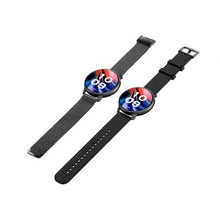 Smartwatch spc smartee duo classic 9652n/ notificaciones/ frecuencia cardíaca/ negro/ incluye correa extra