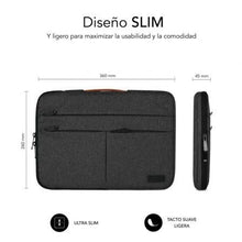 Funda Subblim Air Padding 360 Sleeve Para Portátiles Hasta 14