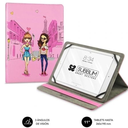 Funda Subblim Trendy Fashion Girls Para Tablets De 9.6