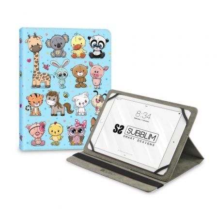 Funda Subblim Trendy Case Animals Para Tablets De 9.6