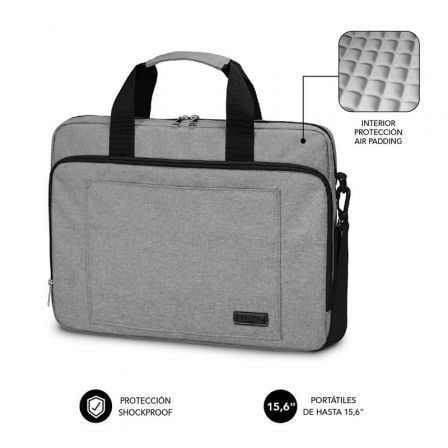Maletín subblim air padding laptop bag para portátiles hasta 15.6