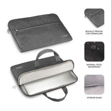 Maletín subblim business laptop sleeve para portátiles hasta 15.6