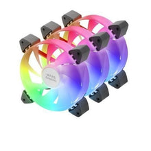 Pack 3 ventiladores mars gaming mf-3a/ 12cm/ argb