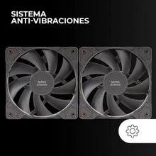 Pack 2 ventiladores mars gaming mf-prox2/ 12cm