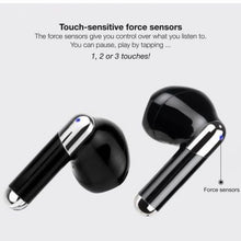 Auriculares bluetooth tooq onyx tqbwh-0054b con estuche de carga/ autonomía 4h/ negros