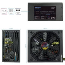 Fuente de alimentación tooq tqapolo-650sp/ 650w/ ventilador 14cm