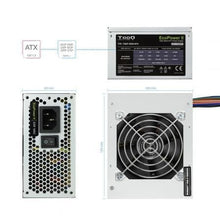 Fuente de alimentación sfx tooq tqep-500s-sfx/ 500w/ ventilador 8cm