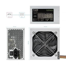Fuente de alimentación tooq tqep-500sse/ 500w/ ventilador 12cm