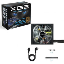 Fuente de alimentación  tooq tqxgeii-700sap/ 700w/ ventilador 14cm/ 80 plus bronze