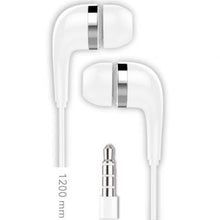 Auriculares intrauditivos tech one tec2905/ con micrófono/ jack 3.5/ blancos