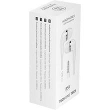 Auriculares intrauditivos tech one tec2905/ con micrófono/ jack 3.5/ blancos