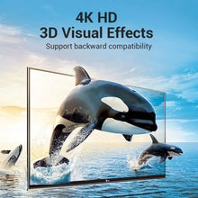 Adaptador hdmi 4k vention aimb0/ hdmi macho - hdmi hembra