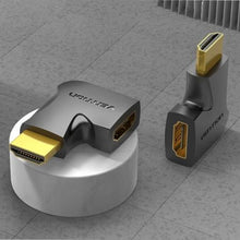 Adaptador hdmi 4k 90º vention aipb0/ hdmi macho - hdmi hembra
