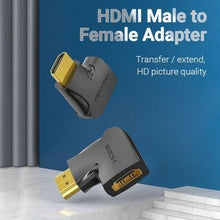 Adaptador hdmi 4k 270º vention aiqb0/ hdmi macho - hdmi hembra