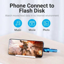 Adaptador usb 3.0 vention cdub0/ usb tipo-c macho - usb hembra