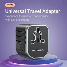 Cargador De Pared Universal Para Viaje Vention