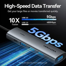 Hub Usb Tipo-C 3.0 Vention