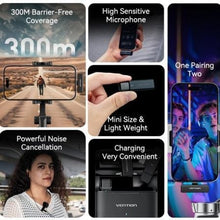 Micrófono Inalámbrico Con Clip Vention