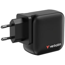 Cargador de pared universal gan para viaje verbatim mini gan wall charger/ 3xusb tipo-c/ 1xusb/ 100w
